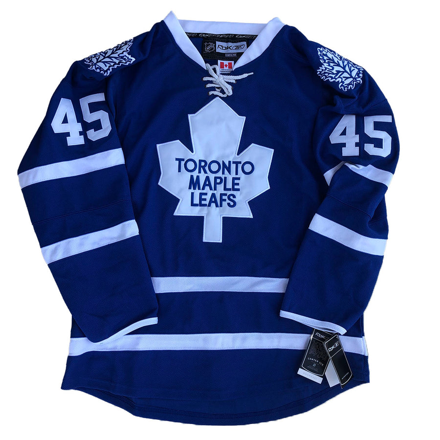 Reebok Jonathan Bernier Toronto Maple Leafs Jersey NWT M/L
