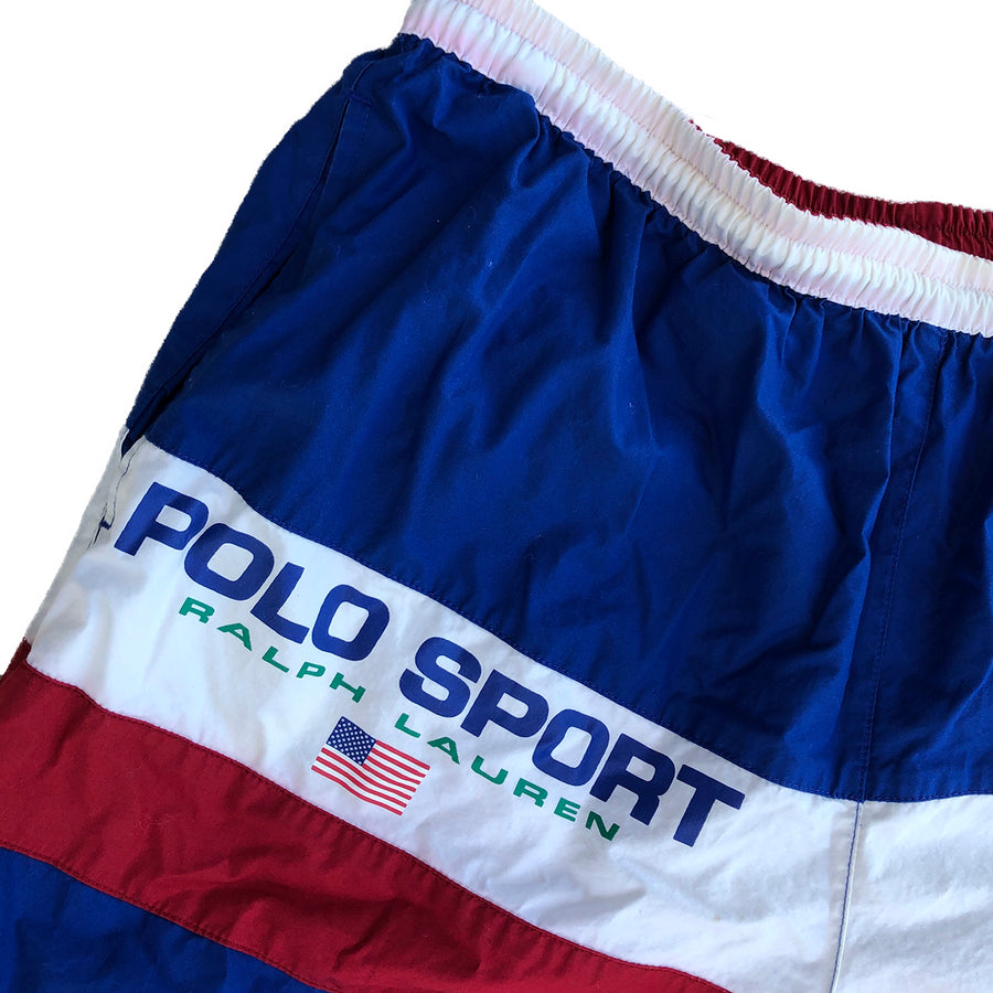 Vintage Polo Sport Shorts L