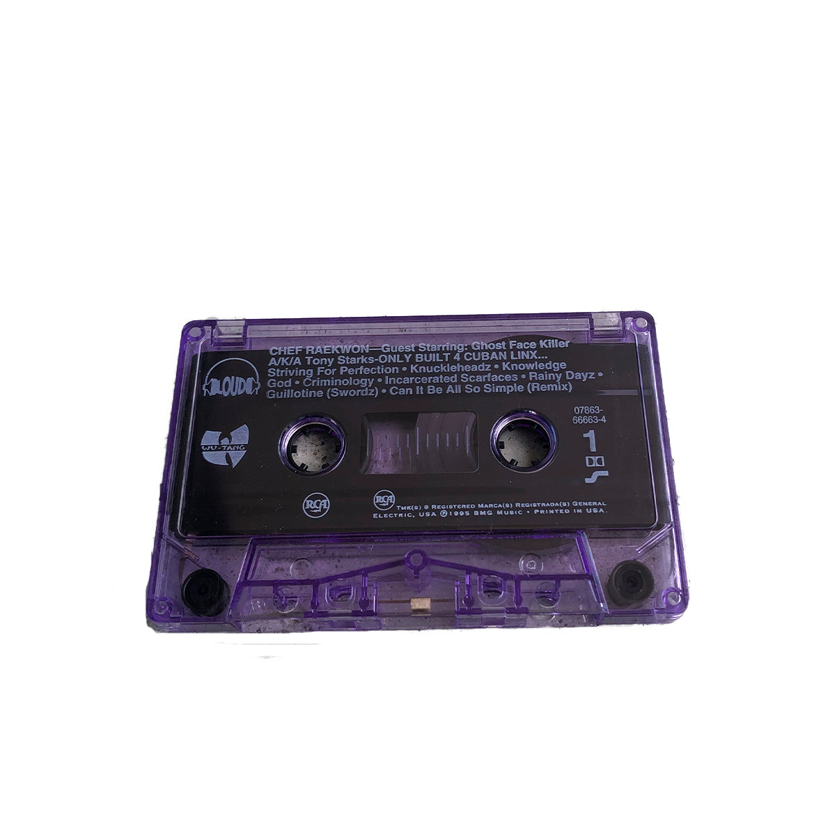 Rare 1995 Wu-Tang Raekwon Only Built For Cuban Linx Cassette