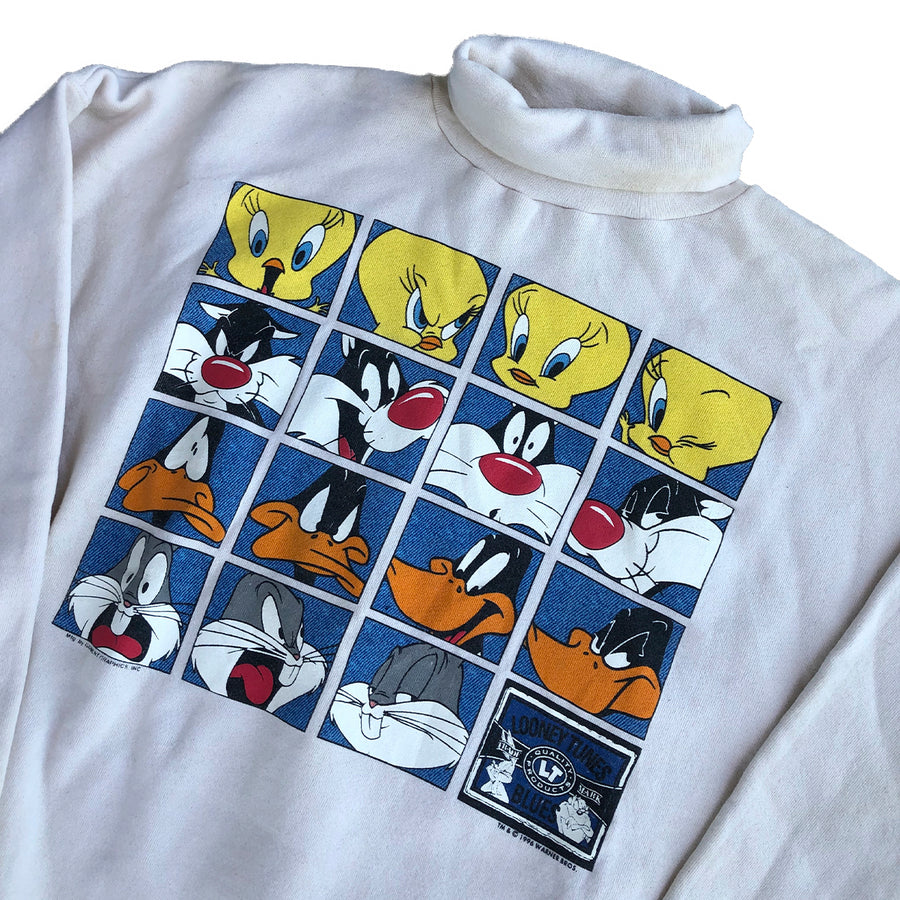 Vintage Looney Tunes Turtleneck Sweater XL