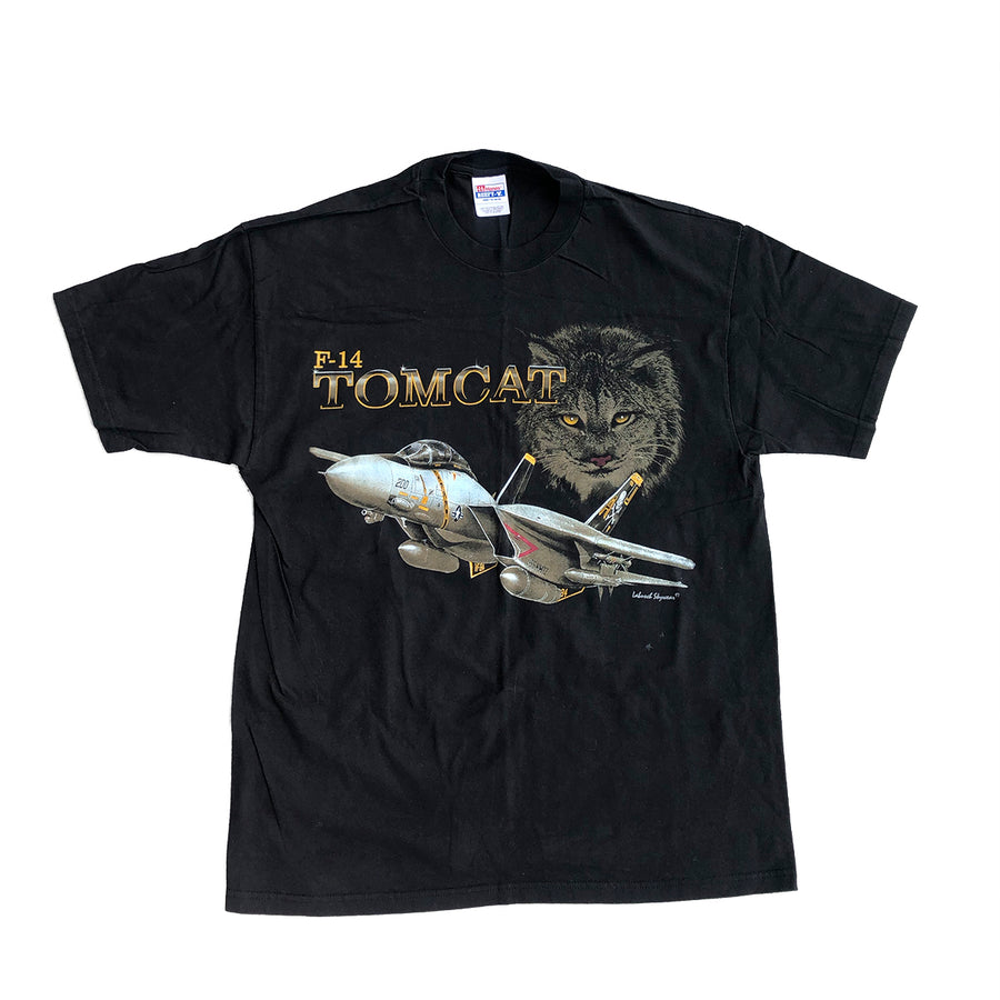 Vintage 1997 F-14 Tomcat Labusch Skywear T-Shirt XL