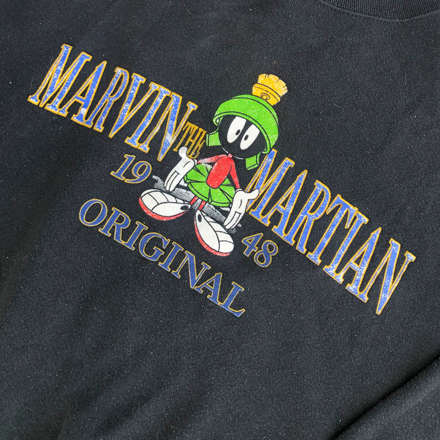 Vintage Looney Tunes Marvin The Martian Crewneck Sweater M/L