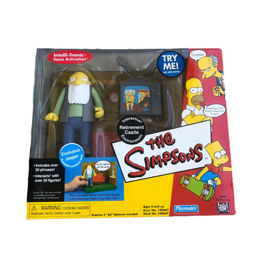 The Simpsons Retirement Castle Playmates Action Figure