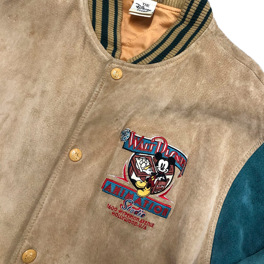 Vintage Walt Disney Mickey Mouse Varsity Jacket L