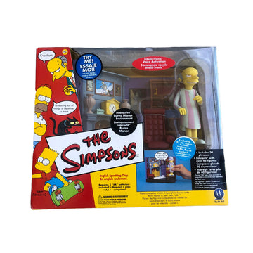 The Simpsons Burns Manor Playmates Action Figure