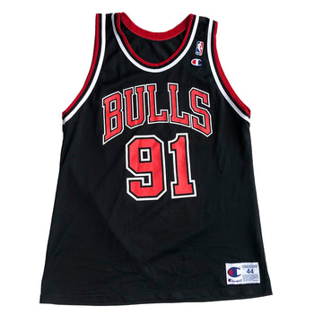 Vintage Champion Chicago Bulls Dennis Rodman Jersey L