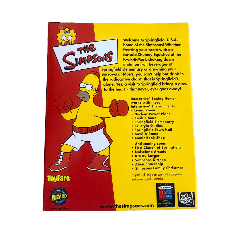 The Simpsons Boxing Homer Playmates Action Figure