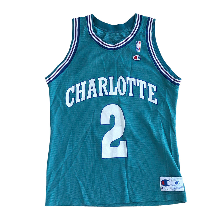 Vintage Champion Charlotte Hornets Jersey M