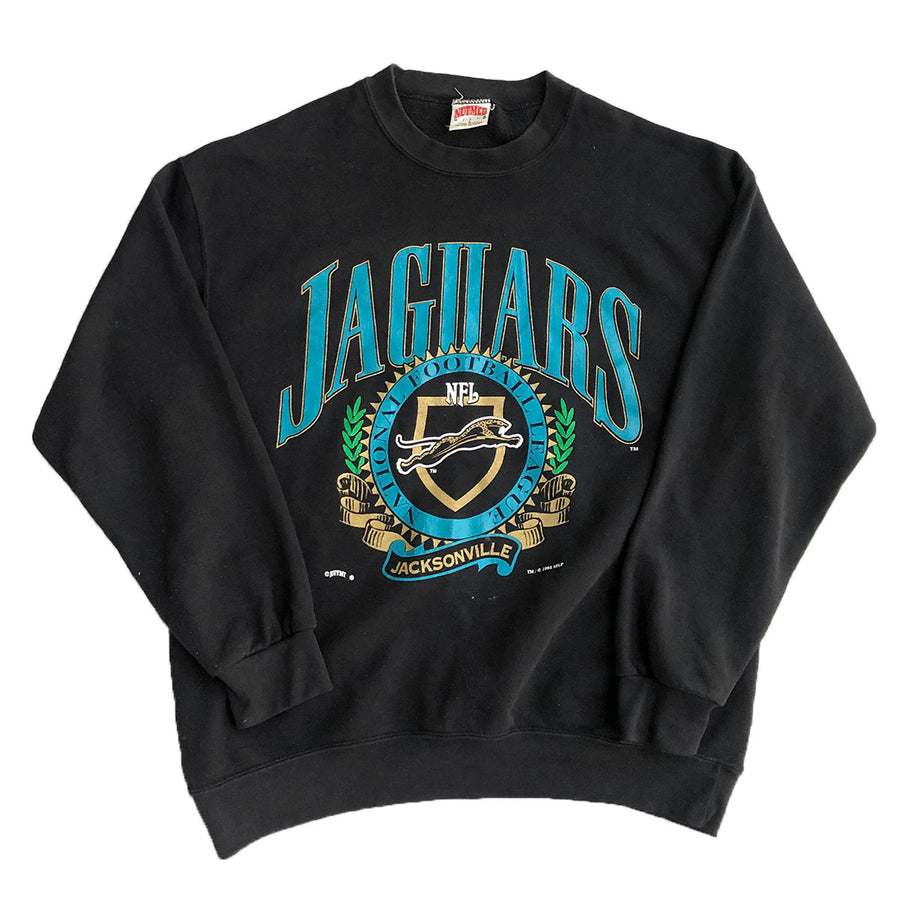 Vintage 1993 Nutmeg Jaguars Jacksonville Crewneck Sweater L