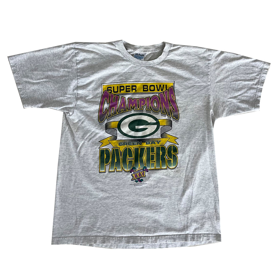 Vintage 1996 Super Bowl Champions Green Bay Packers Tee XL