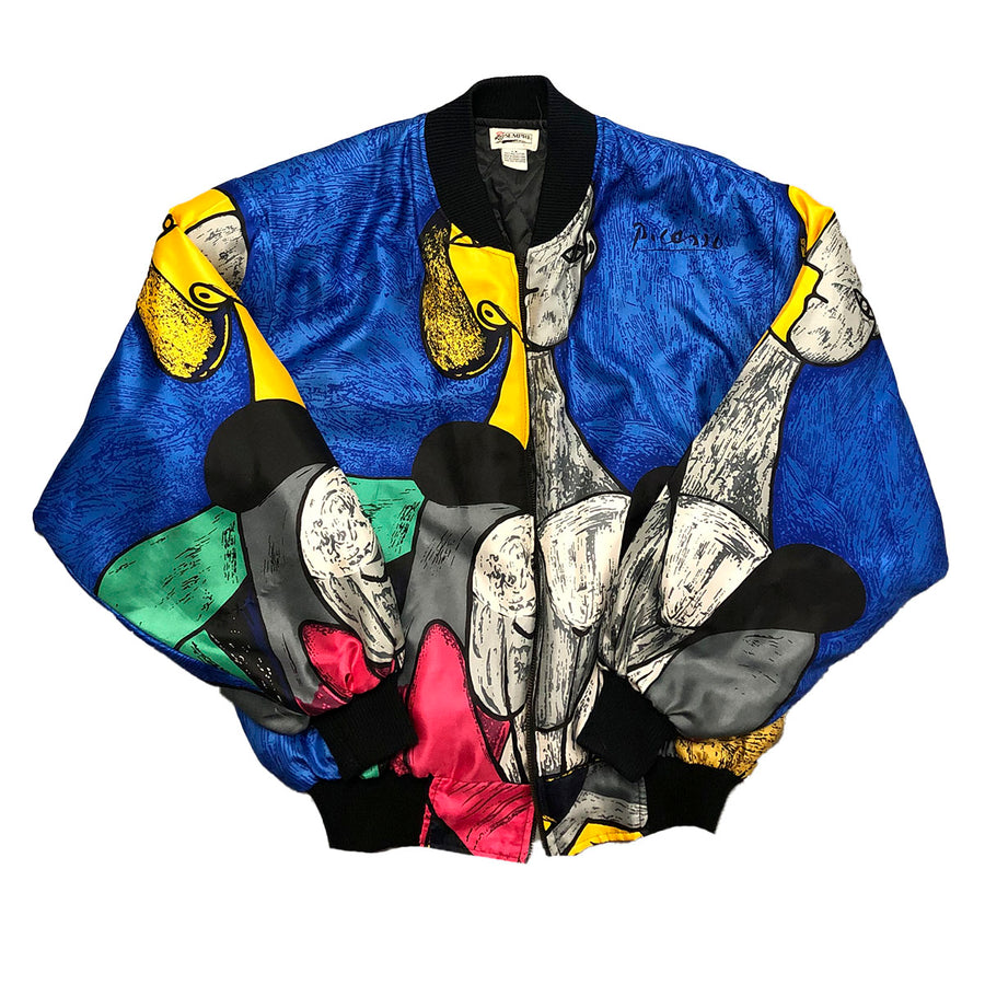 Vintage 90s Picasso Windbreaker Jacket M