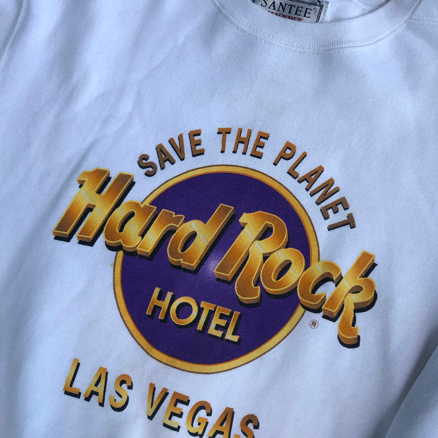 Vintage Save The Planet Hard Rock Hotel Las Vegas Crewneck Sweater M/L