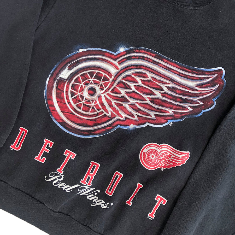 Vintage Detroit Redwings Crewneck Sweater L