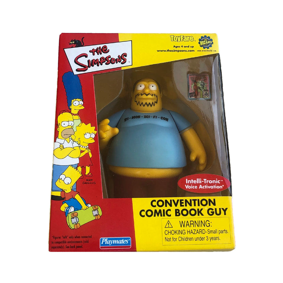 The Simpsons Comic Book Shop Playmates Action Figure