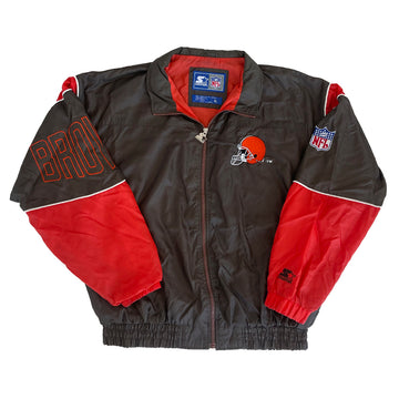 Vintage Starter Cleveland Browns Windbreaker Jacket XL