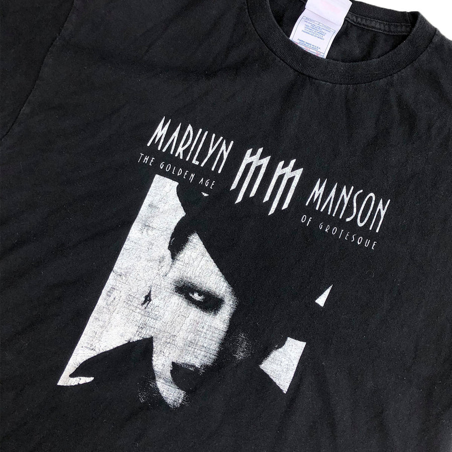 Vintage 2003 Marilyn Manson Live Concert Tee L