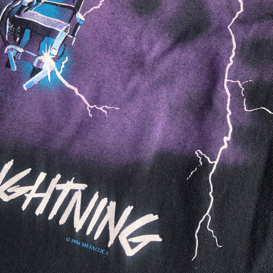 1994 Metallica Ride The Lightning Tee S