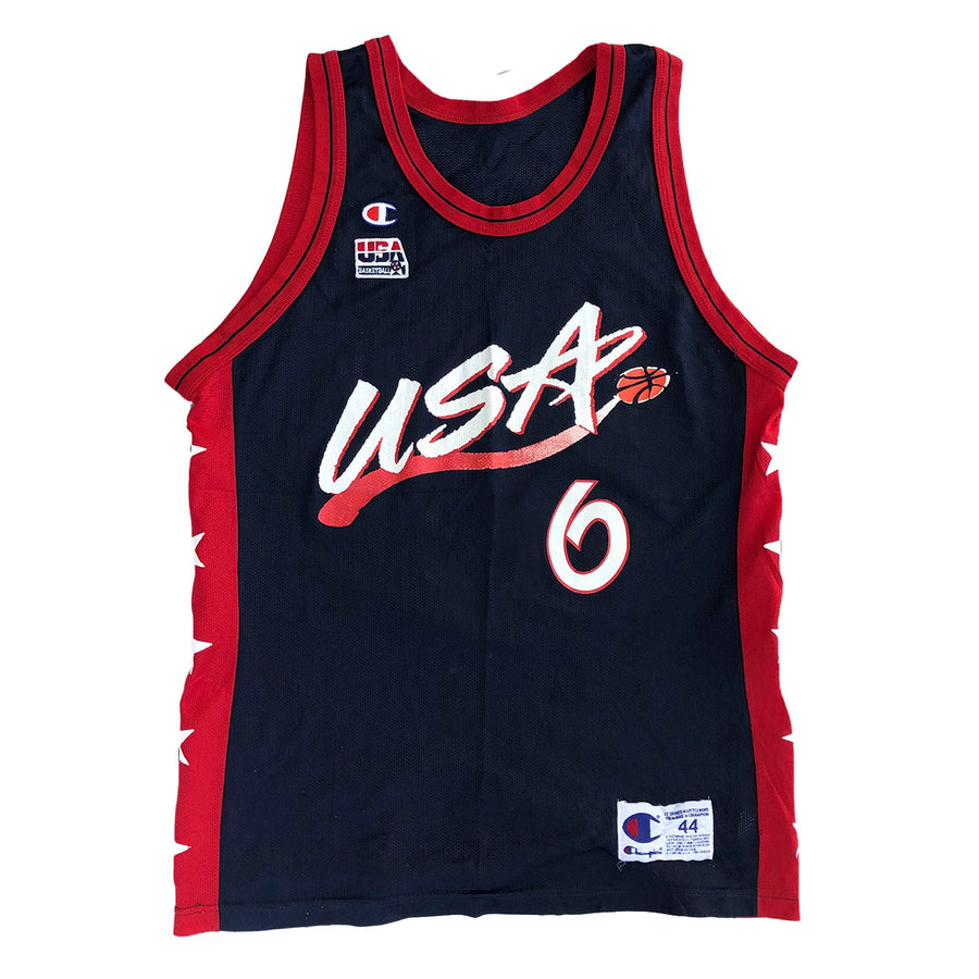 Vintage Team USA Penny Hardaway Jersey L