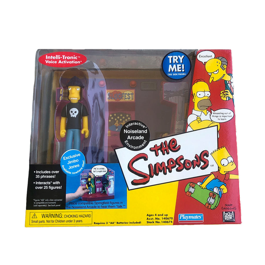 The Simpsons Noiseland Arcade Playmates Action Figure