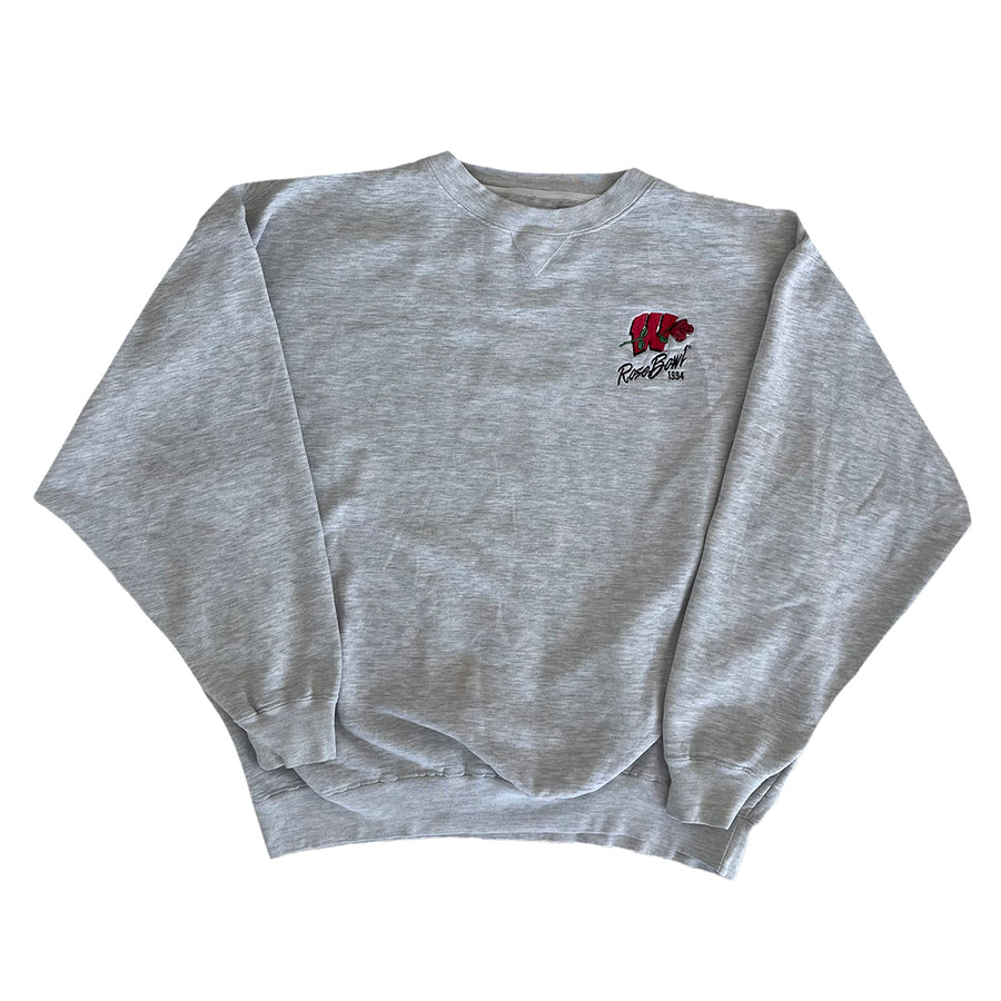Vintage 1994 Rose Bowl Wisconsin Badgers Sweater L