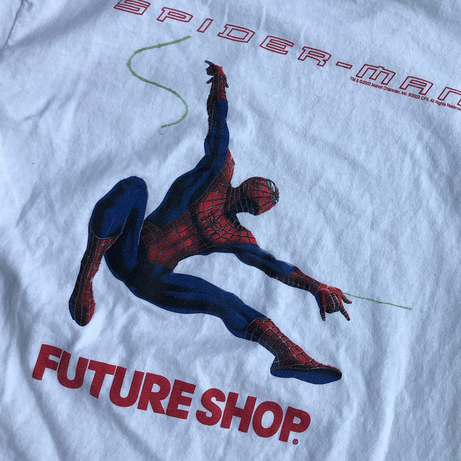 2002 Spiderman Future Shop Tee L