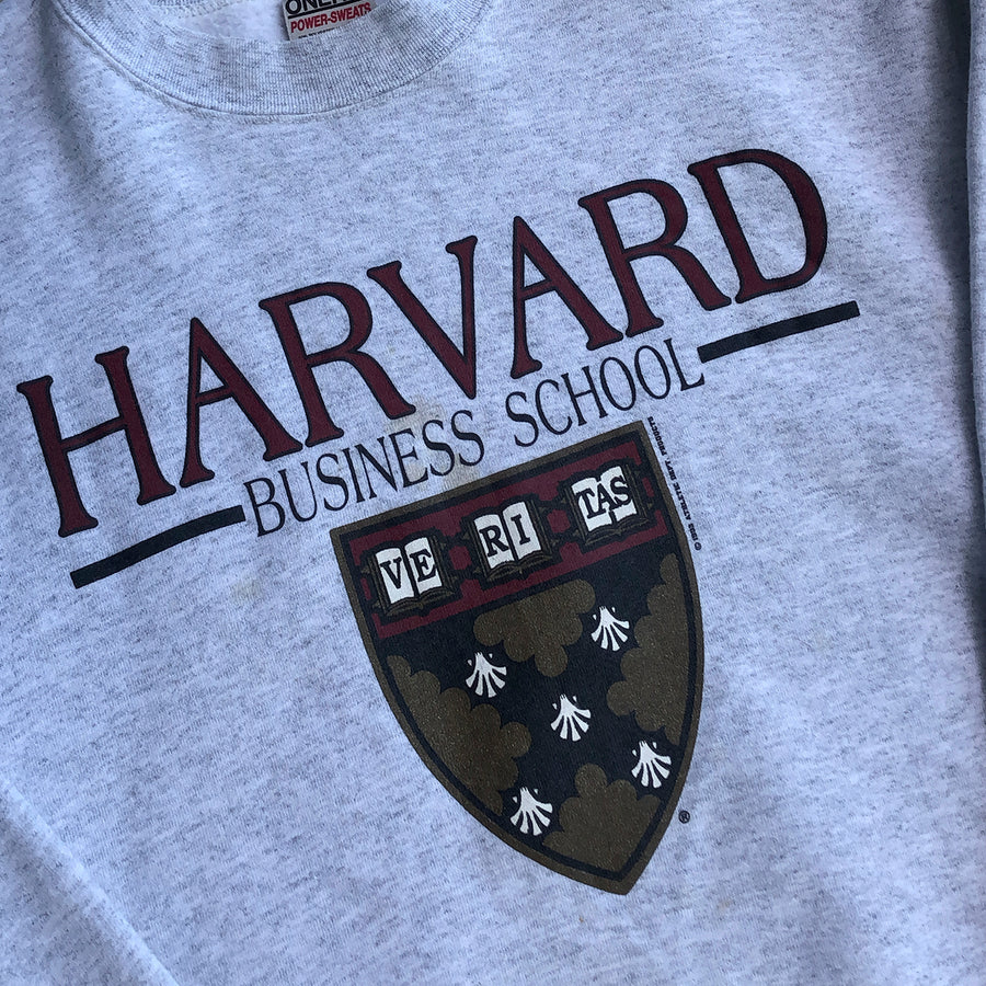 Vintage 1993 Harvard University Crewneck Sweater L/XL