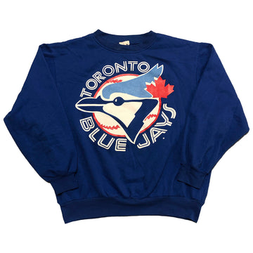 Vintage Big Logo Toronto Blue Jays Crewneck Sweater M/L