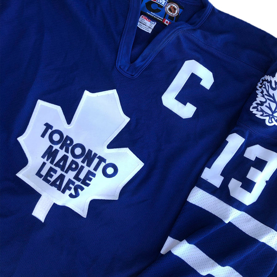 Vintage CCM Mats Sundin Toronto Maple Leafs #13 Jersey XXL
