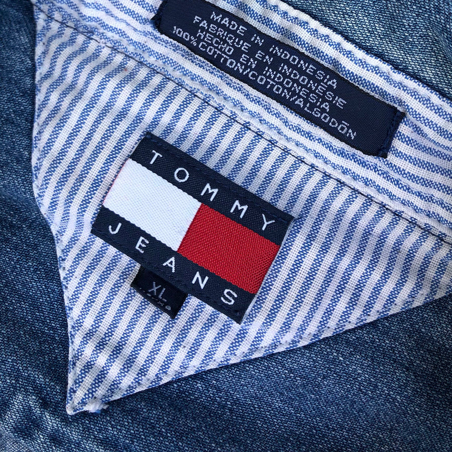 Vintage Tommy Jeans Denim Button Up XL