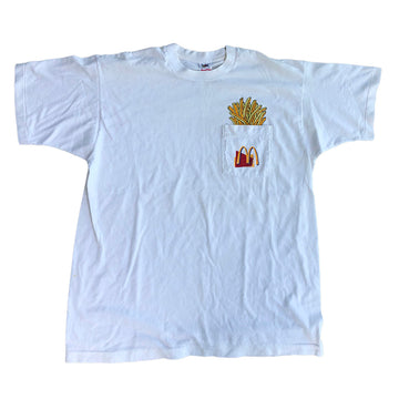 Vintage Mcdonalds Fries Tee L/XL