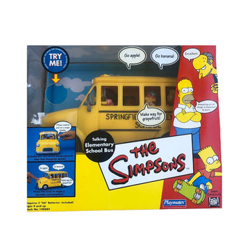 The Simpsons Elementary School Bus Playmates Action Figure