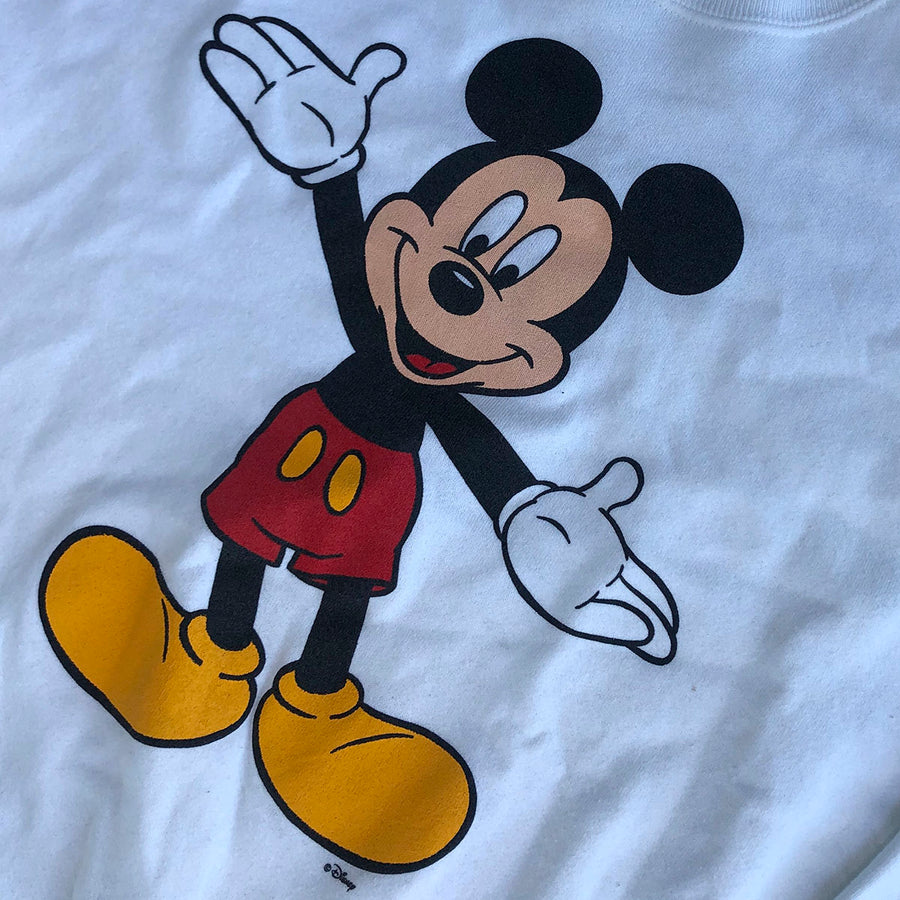 Vintage Disney Mickey Mouse Crewneck Sweater L/XL