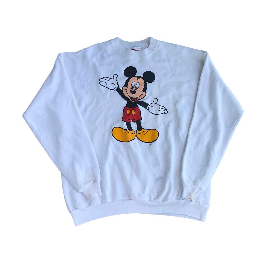 Vintage Disney Mickey Mouse Crewneck Sweater L/XL