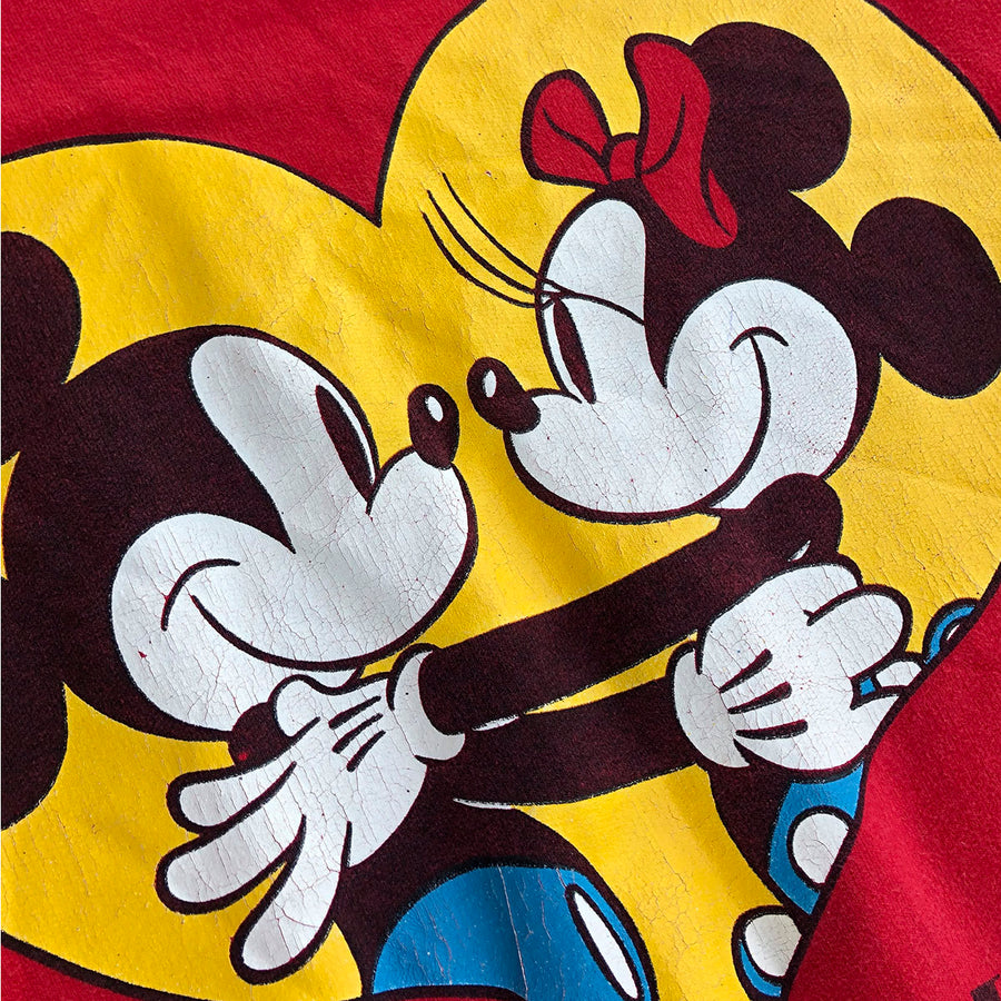 Vintage Mickey & Minnie Mouse Crewneck Sweater XL