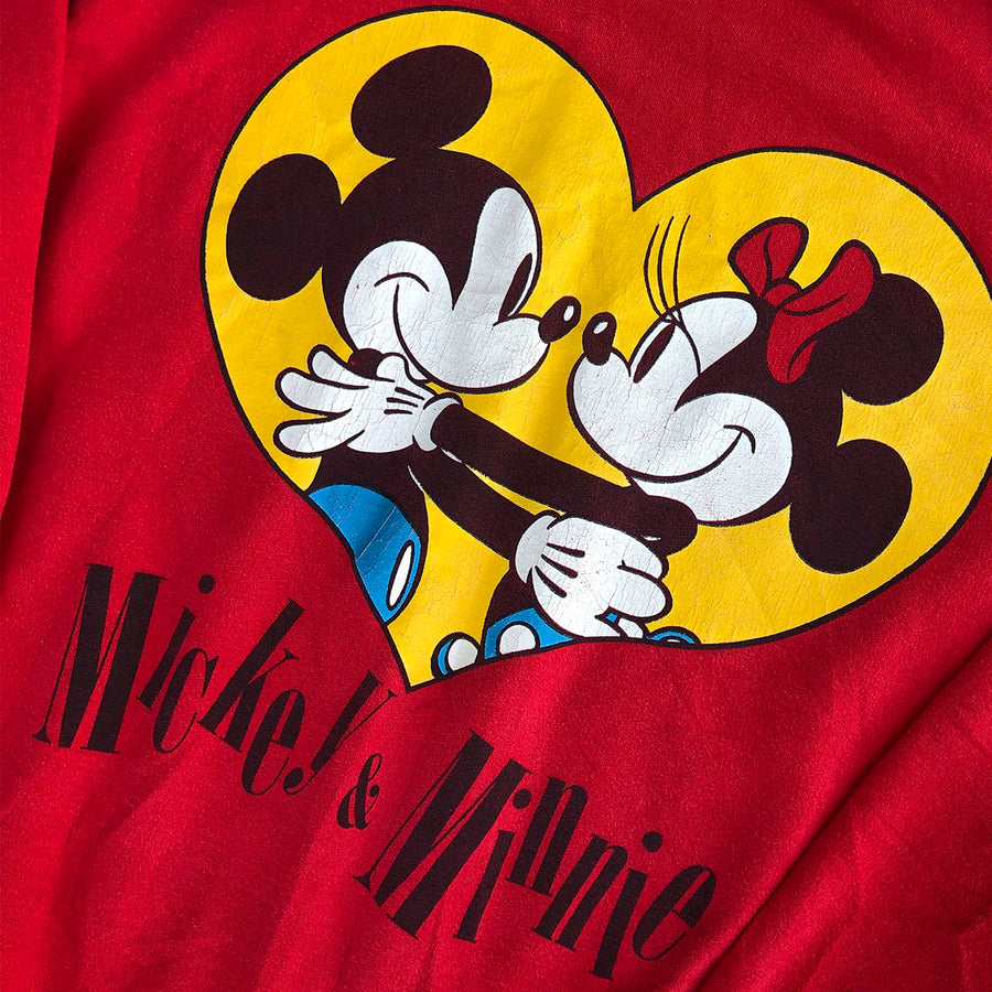 Vintage Mickey & Minnie Mouse Crewneck Sweater XL