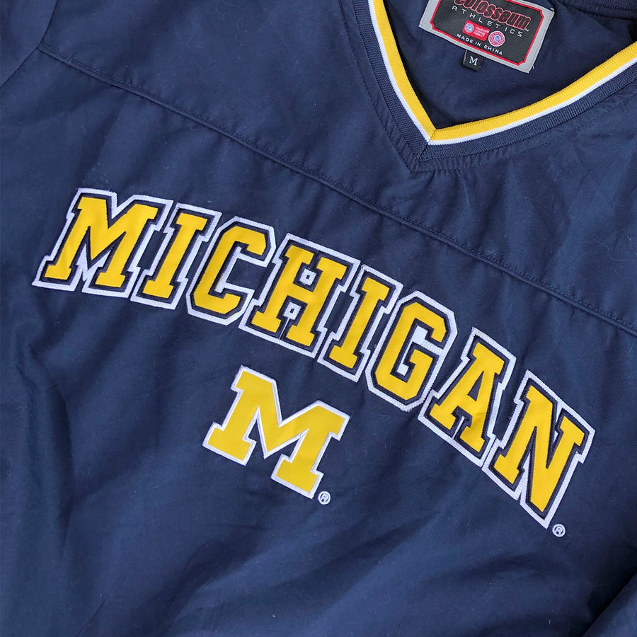 Vintage Michigan Wolverines Pullover Jacket M