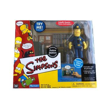 The Simpsons Police Station Playmates Action Figure