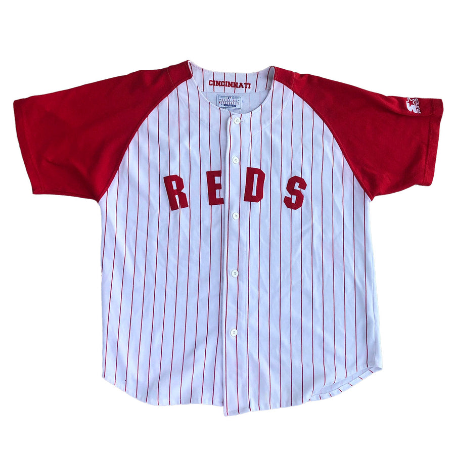 Vintage Cincinnati Reds Pinstripe Jersey L