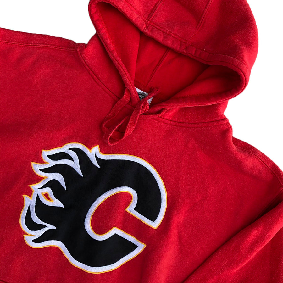 Calgary Flames Pullover Hoodie L