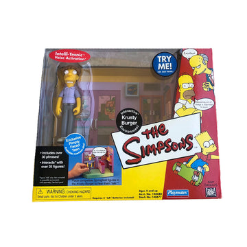 The Simpsons Krusty Burger Playmates Action Figure