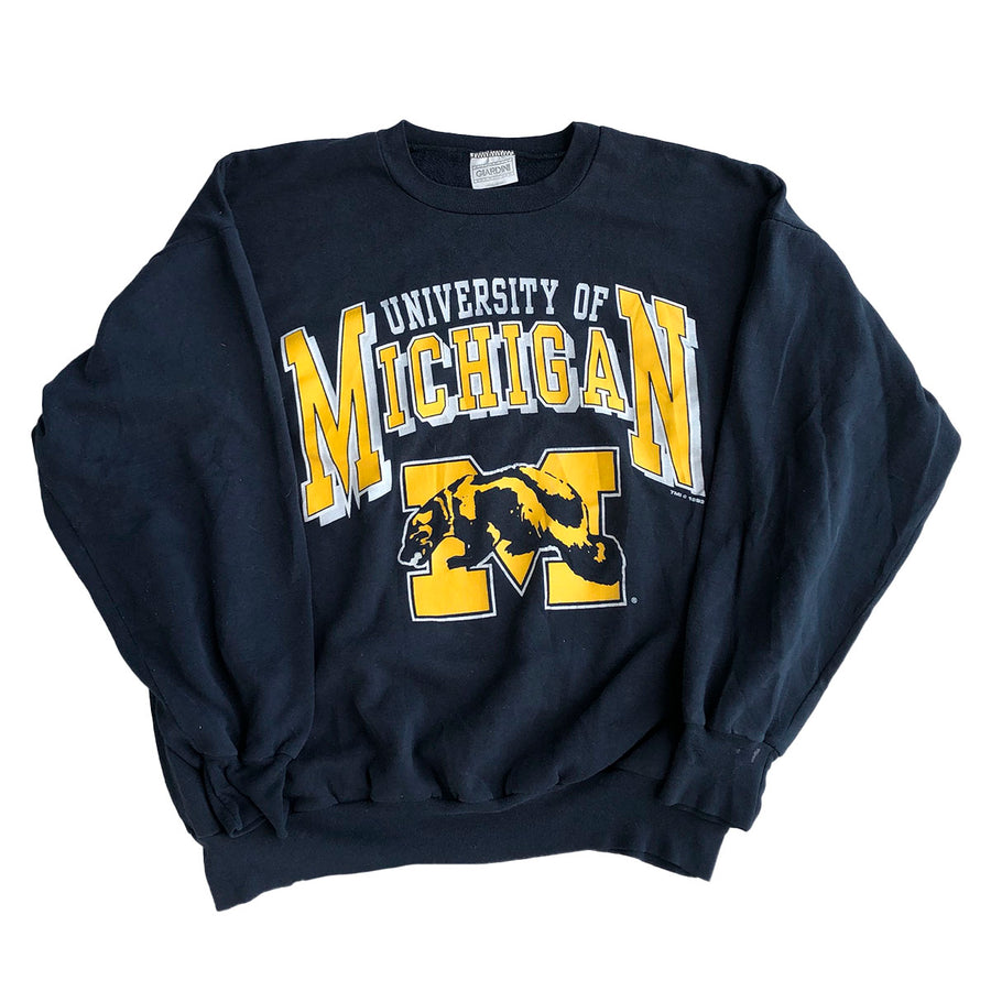 Vintage 1993 University of Michigan Crewneck Sweater L