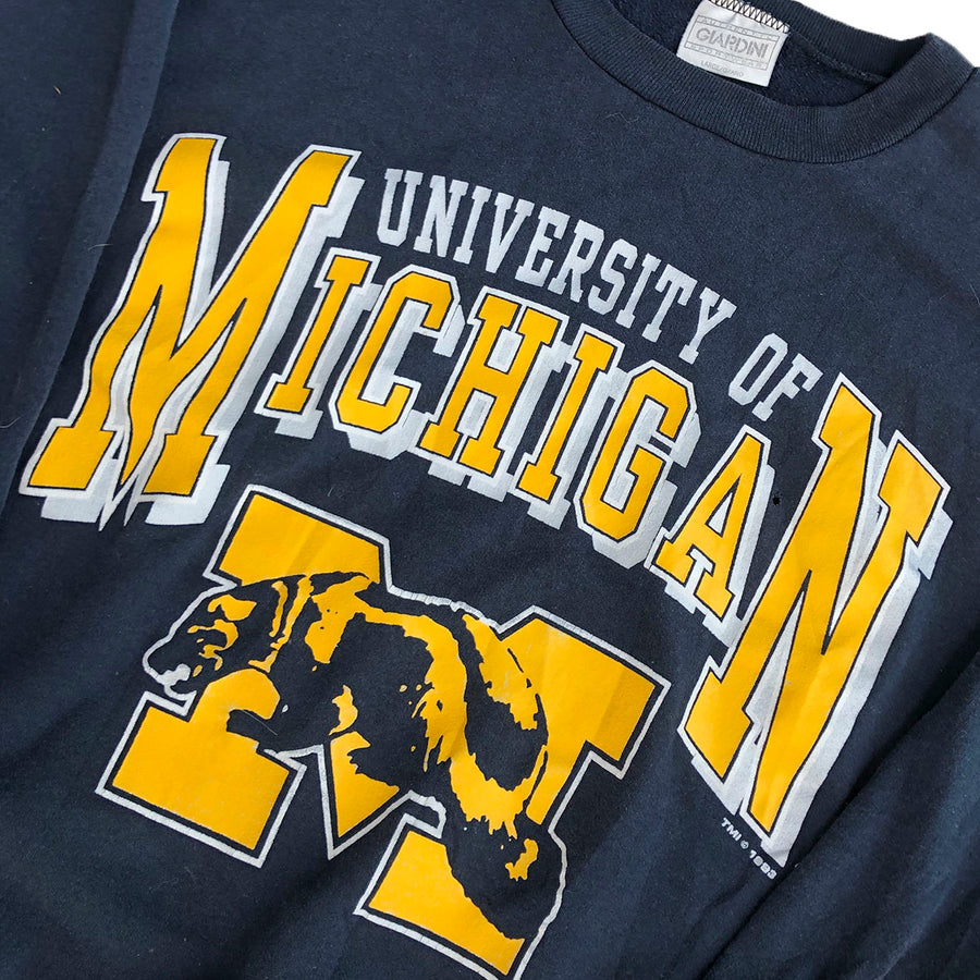 Vintage 1993 University of Michigan Crewneck Sweater L