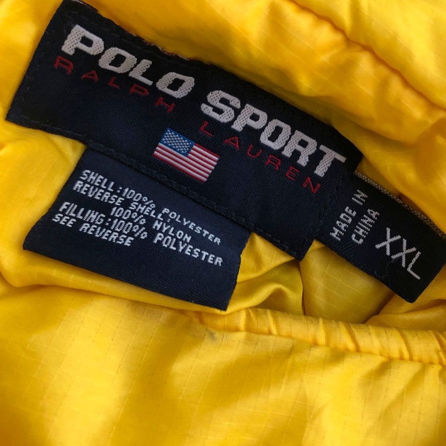 Vintage Reversible Polo Sport Jacket XXL