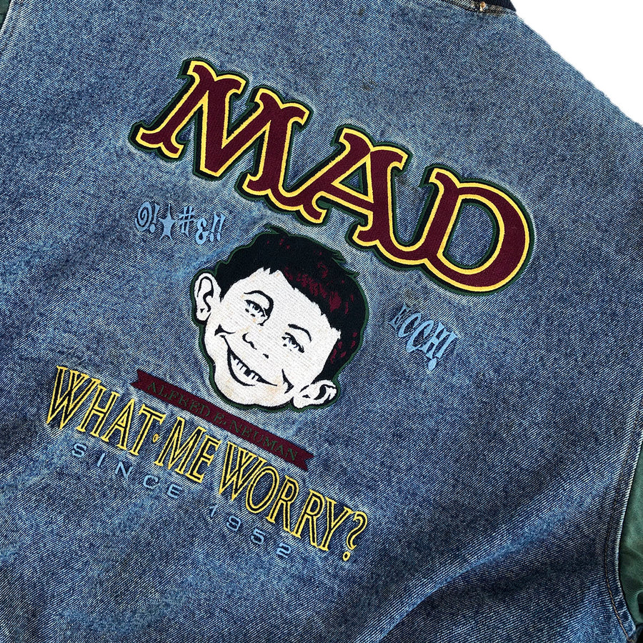 Rare Vintage MAD TV Varsity Jacket M