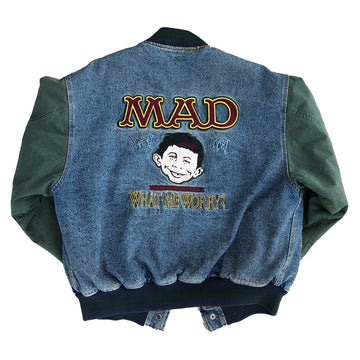 Rare Vintage MAD TV Varsity Jacket M