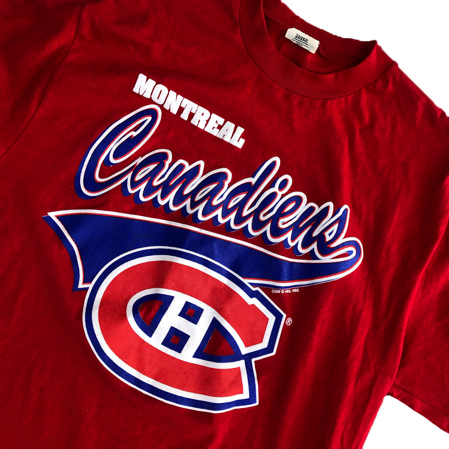 Vintage Montreal Canadiens Tee L