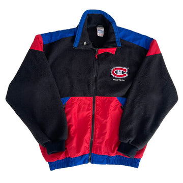 Vintage Chalkline Montreal Canadiens Fleece Jacket L