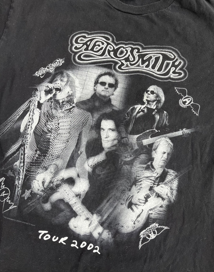 Vintage 2002 Aerosmith Tour Tee L