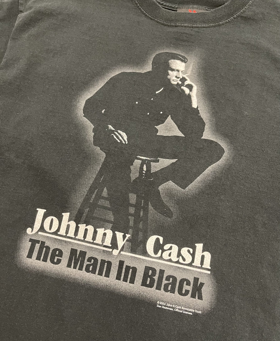 2004 Johnny Cash The Man In Black Tee L