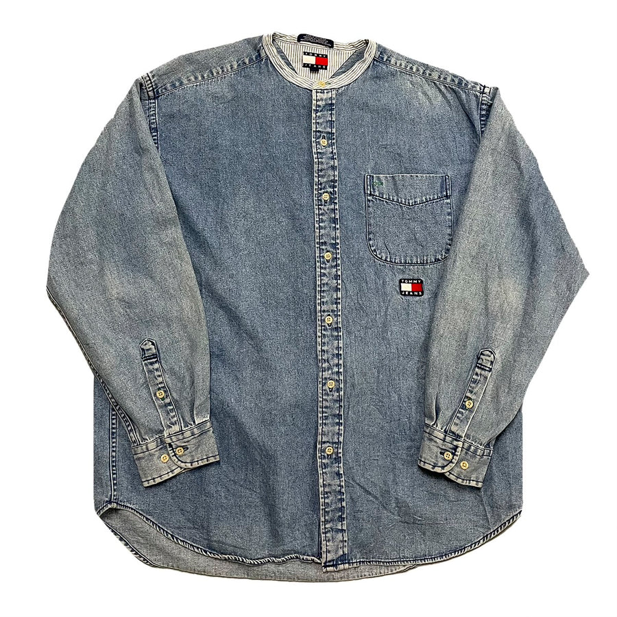 Vintage Denim Tommy Hilfiger Button Up L